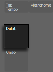 Кнопка Delete