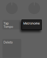 Кнопка Metronome