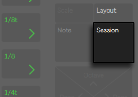 Кнопка Session