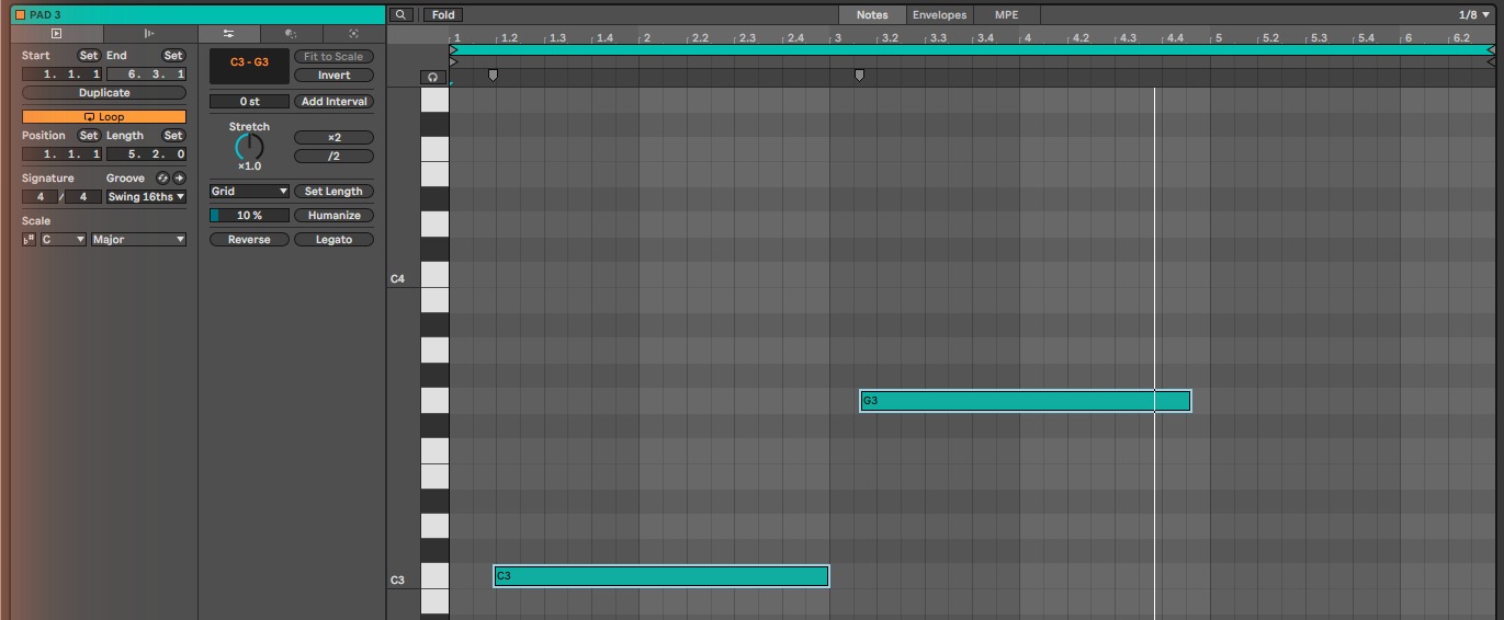 Записанный клип: Length 5.2.0, не по целым тактам