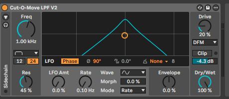 Auto Filter: Band-pass